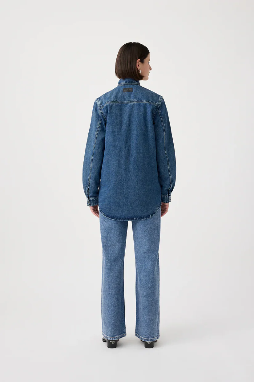 Outland Denim Matisse LS Shirt - Dusk - Image 3
