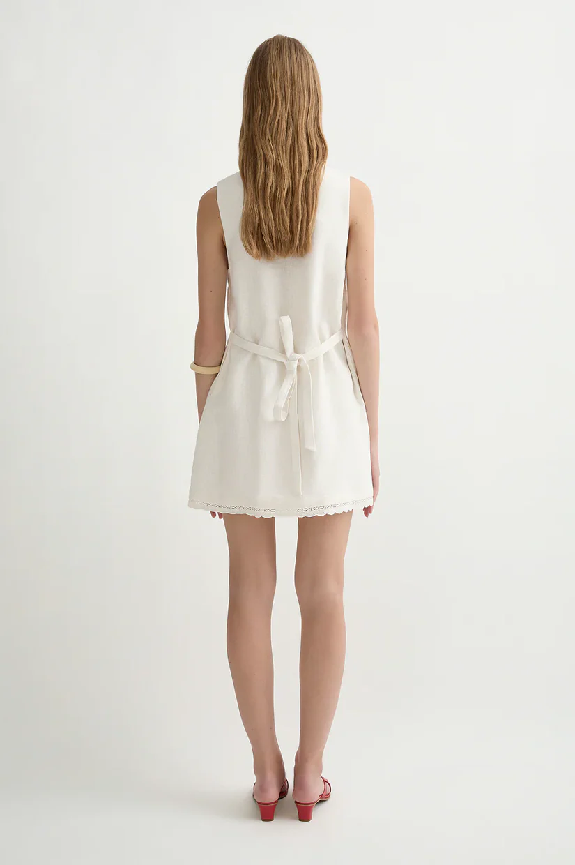 Posse Effi Mini Dress - Cream - Image 4