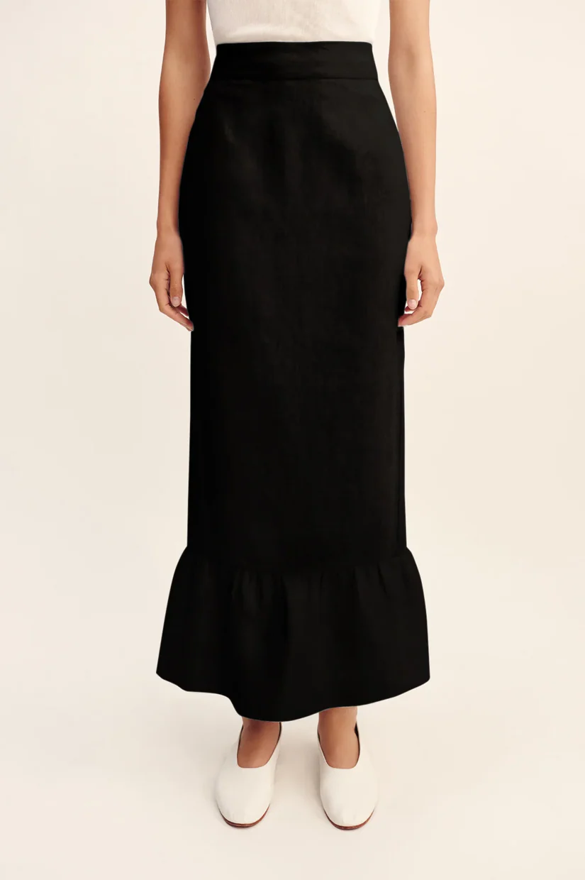 Posse Matilda Column Skirt - Black - Image 4