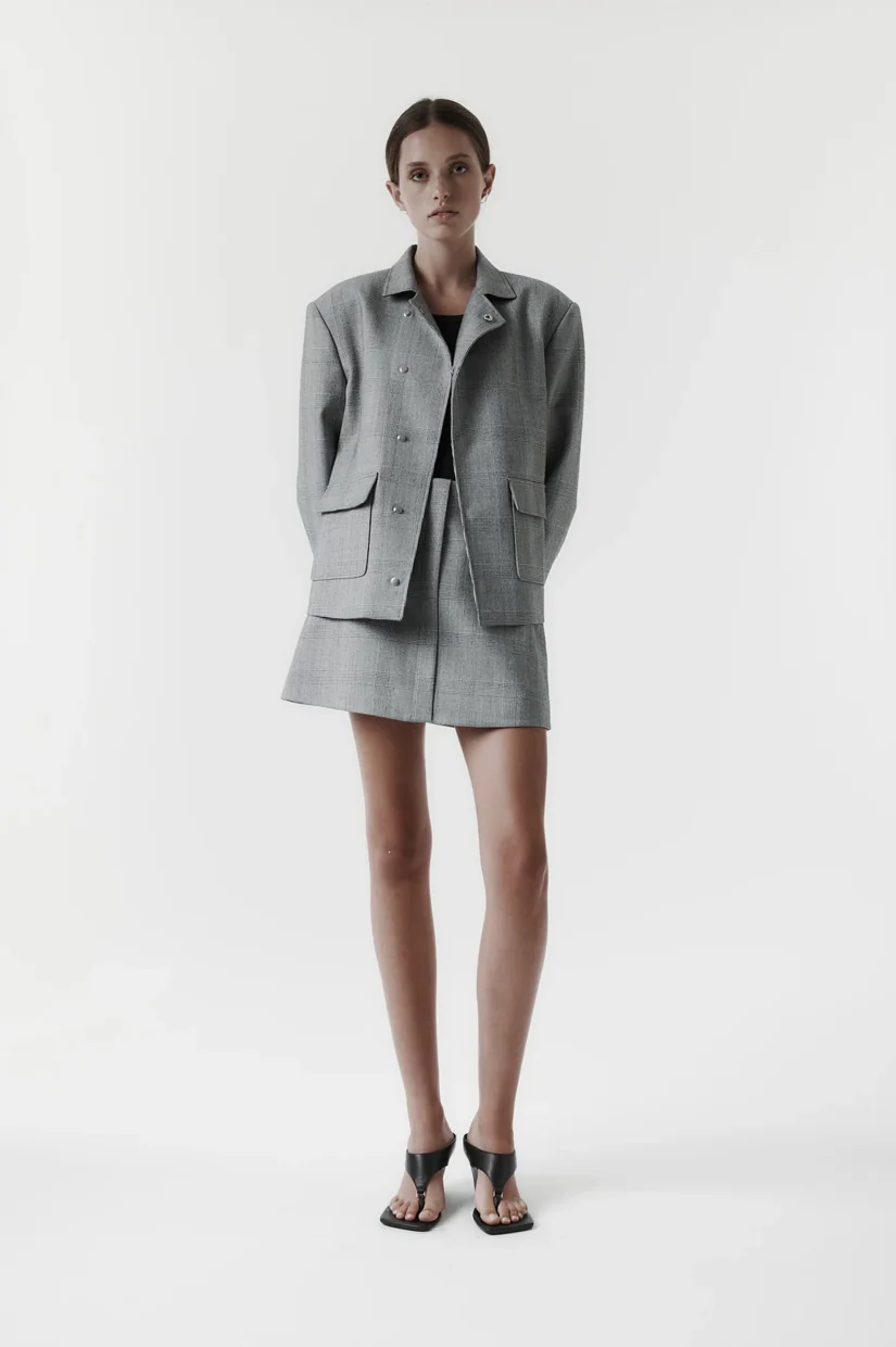 Rebe Bianca Jacket - Houndstooth