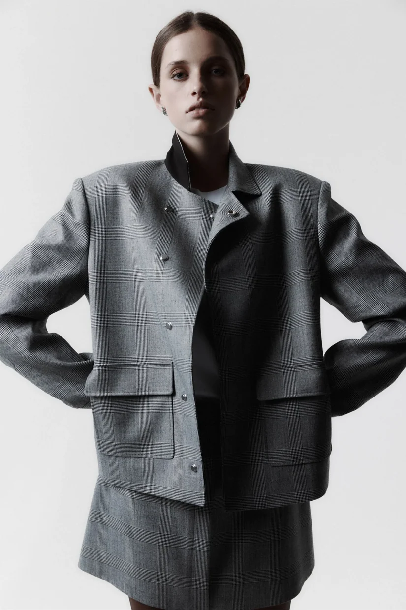 Rebe Bianca Jacket - Houndstooth - Image 4