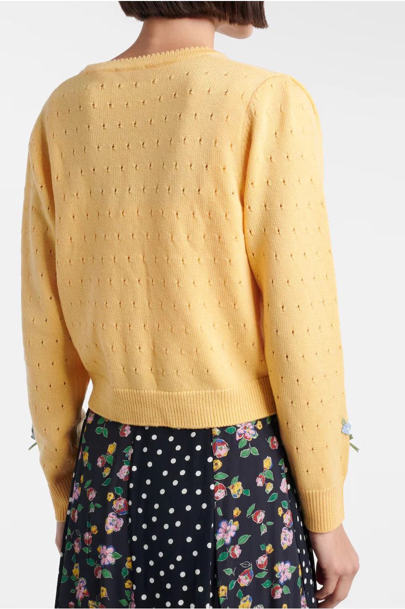 Rixo Merinda Cardigan - Floret - Image 4