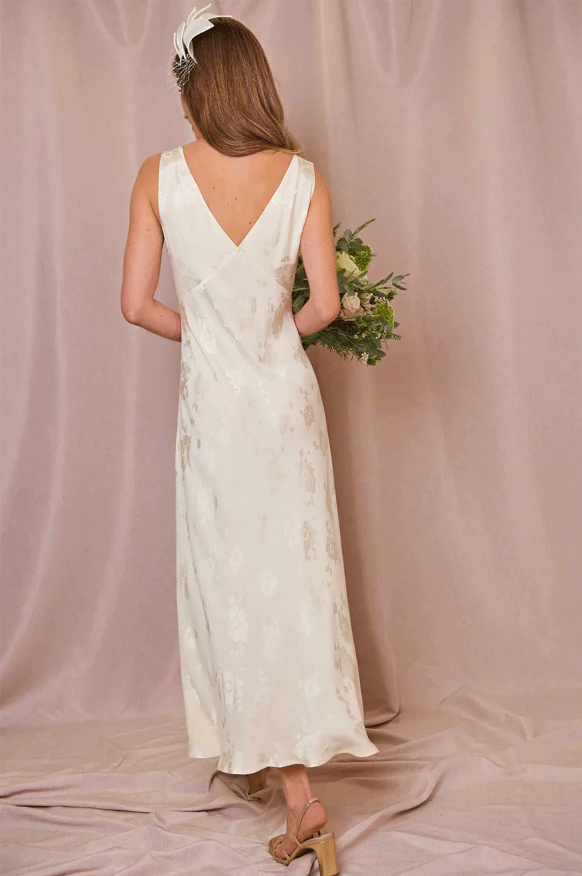 Rixo Sandrine Dress - Ivory Poppy - Image 3