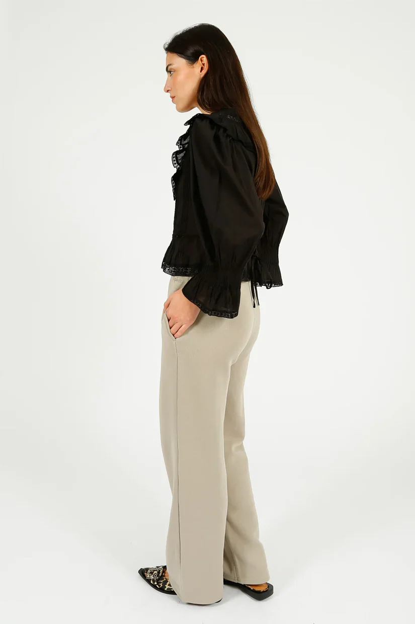 Rixo Solene Top - Black - Image 3