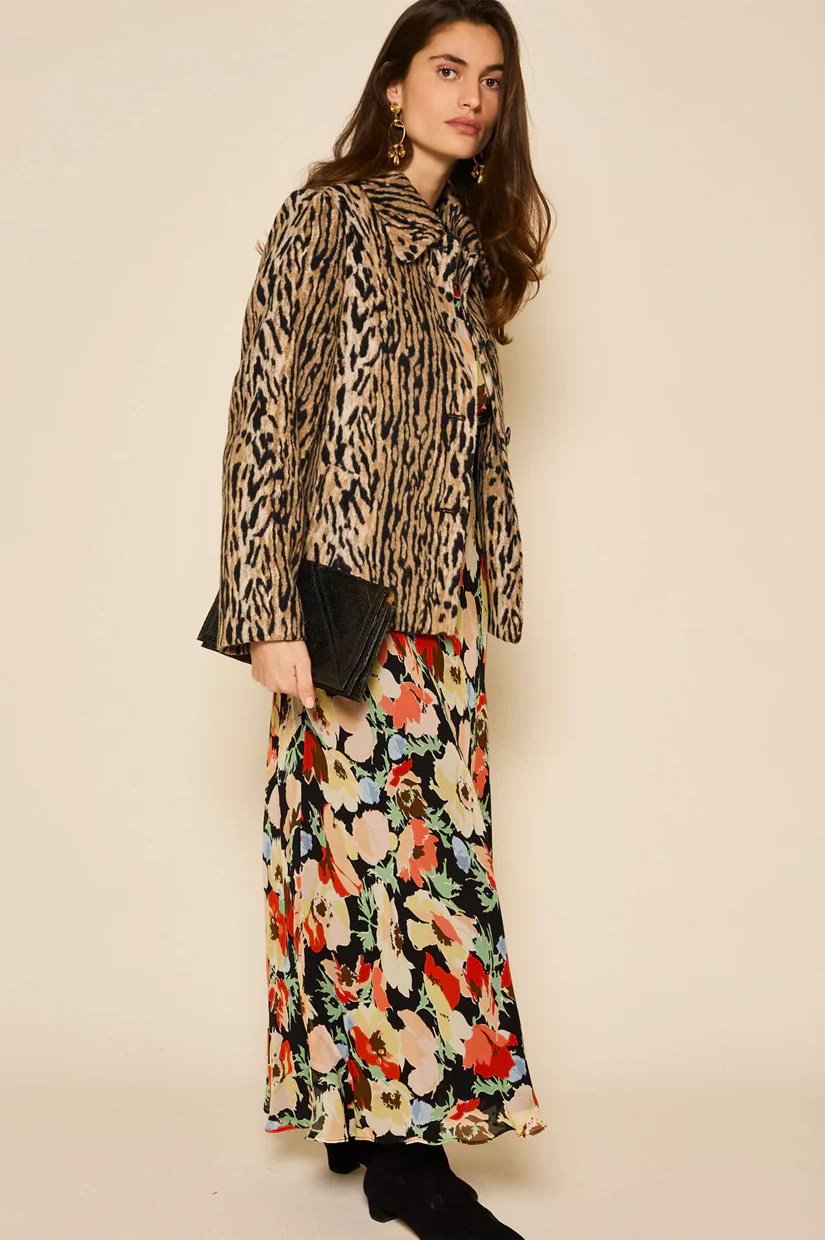 Rixo Tommie Jacket - Bohemia Leopard - Image 4