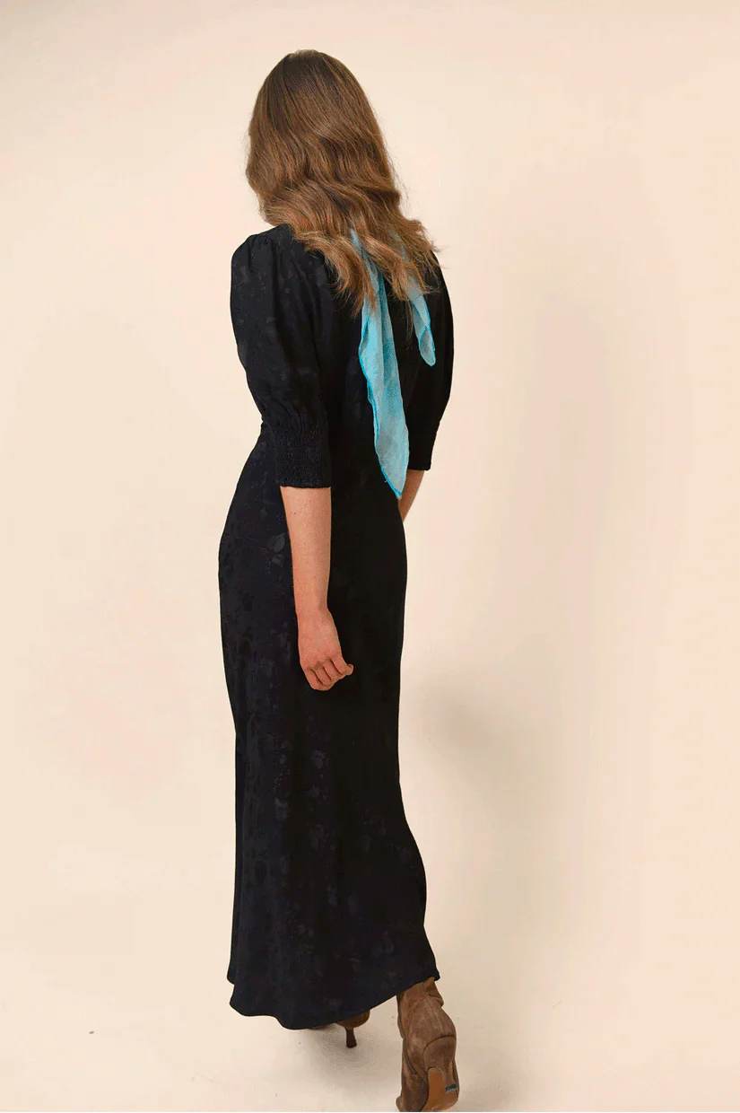 Rixo Zadie Dress- Black Poppy - Image 3