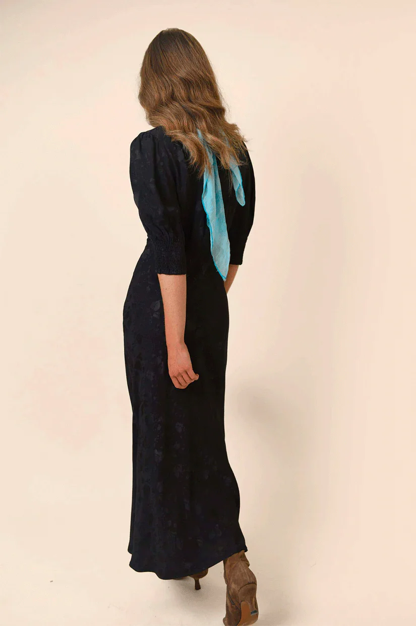Rixo Zadie Dress - Leaf Heart Black - Image 3