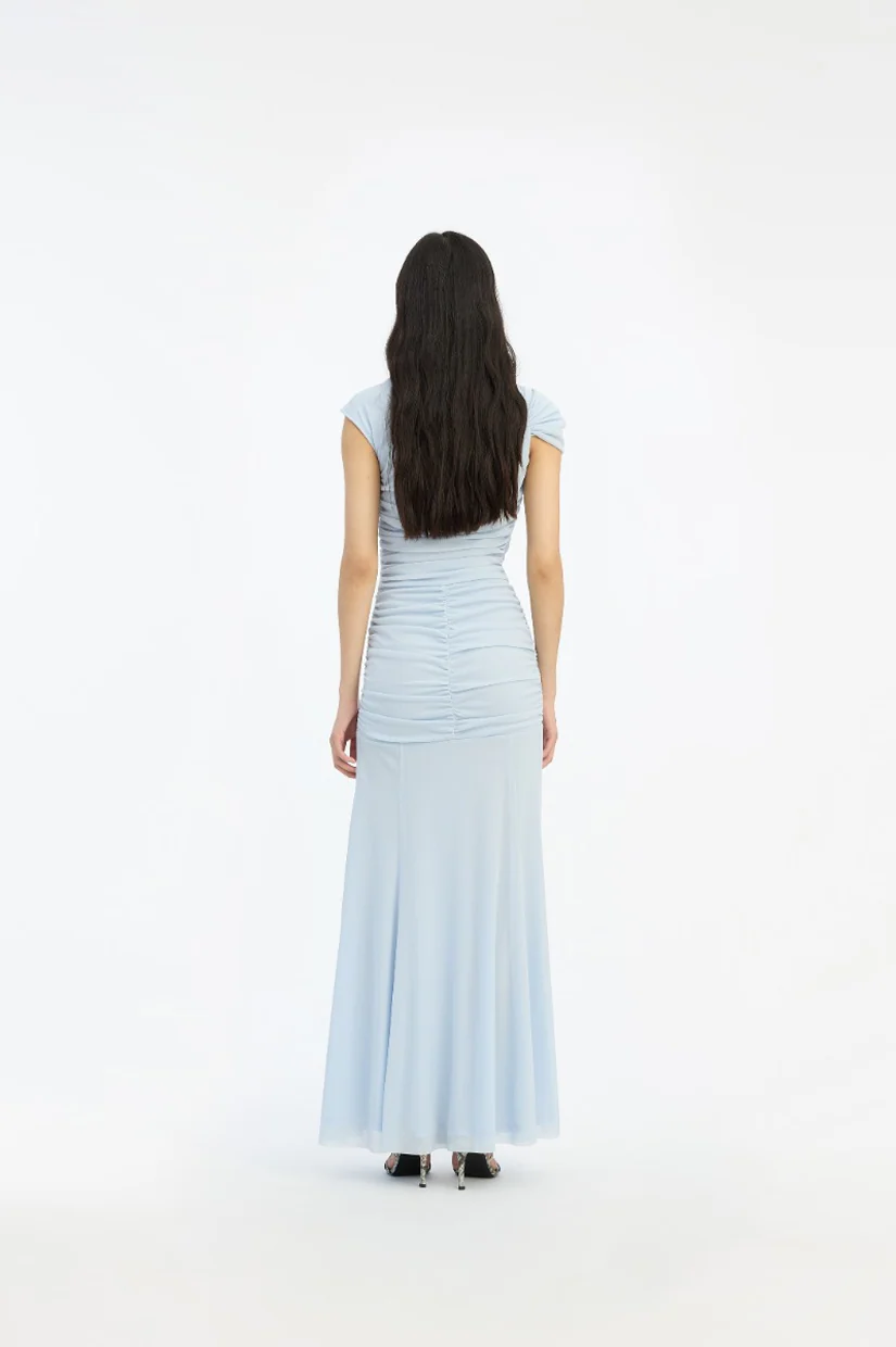 Rotate Maxi Asymmetric Dress - Plein Air - Image 2