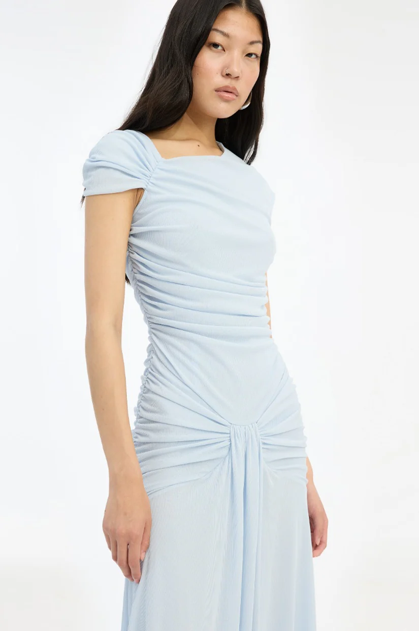Rotate Maxi Asymmetric Dress - Plein Air - Image 3