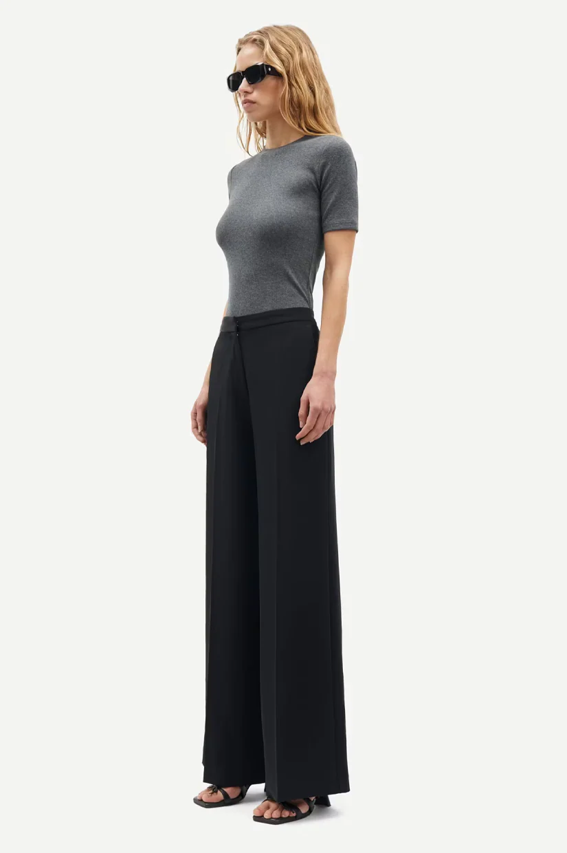 Samsoe Samsoe Collot Trouser - Black - Image 3