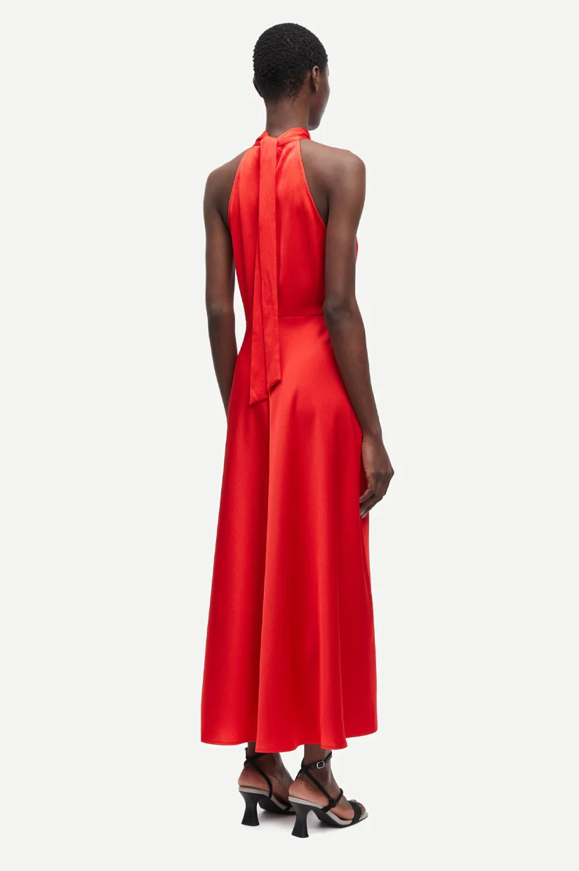 Samsoe Samsoe Rheo Dress - Flame Scarlet - Image 2