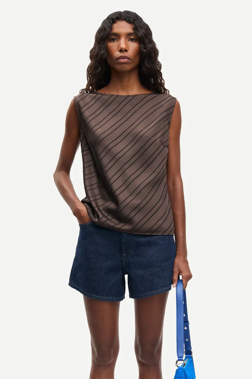 Samsoe Samsoe Saagne Top - Mulch