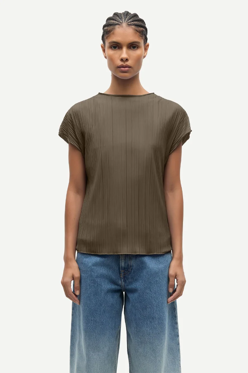 Samsoe Samsoe Sauma Top - Major Brown