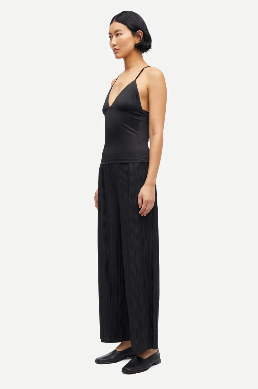 Samsoe Samsoe Uma Trousers - Black - Image 3