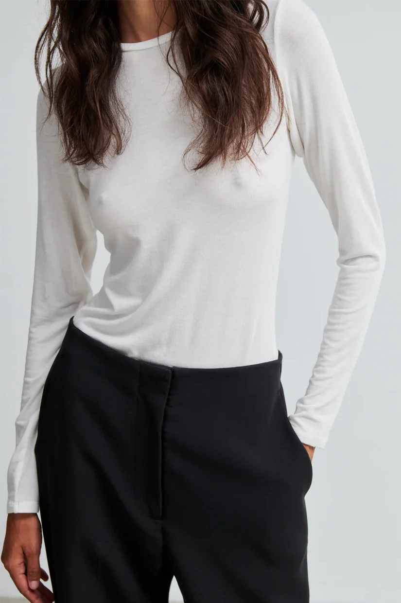 Second Female Evie Classic Trousers - Black - Image 2