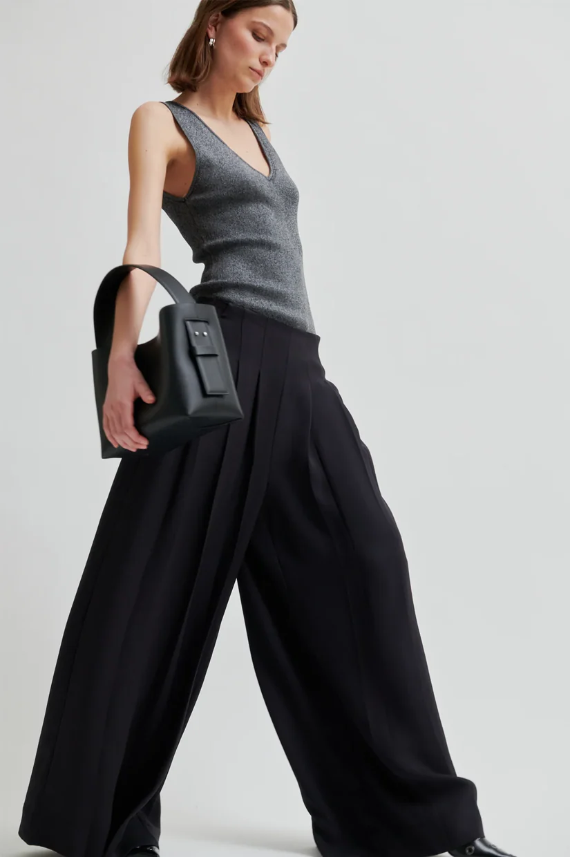 Second Female Glara Trousers - Black - Image 3