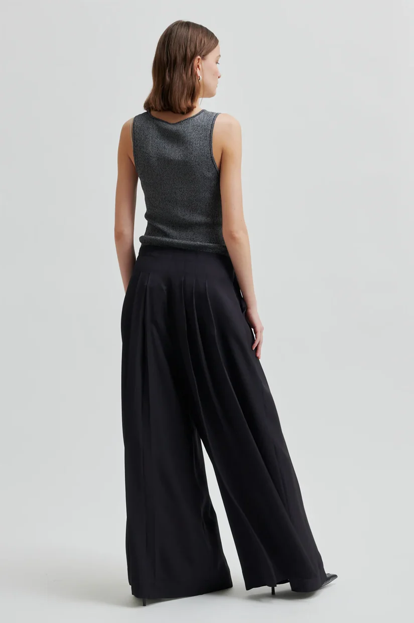 Second Female Glara Trousers - Black - Image 4