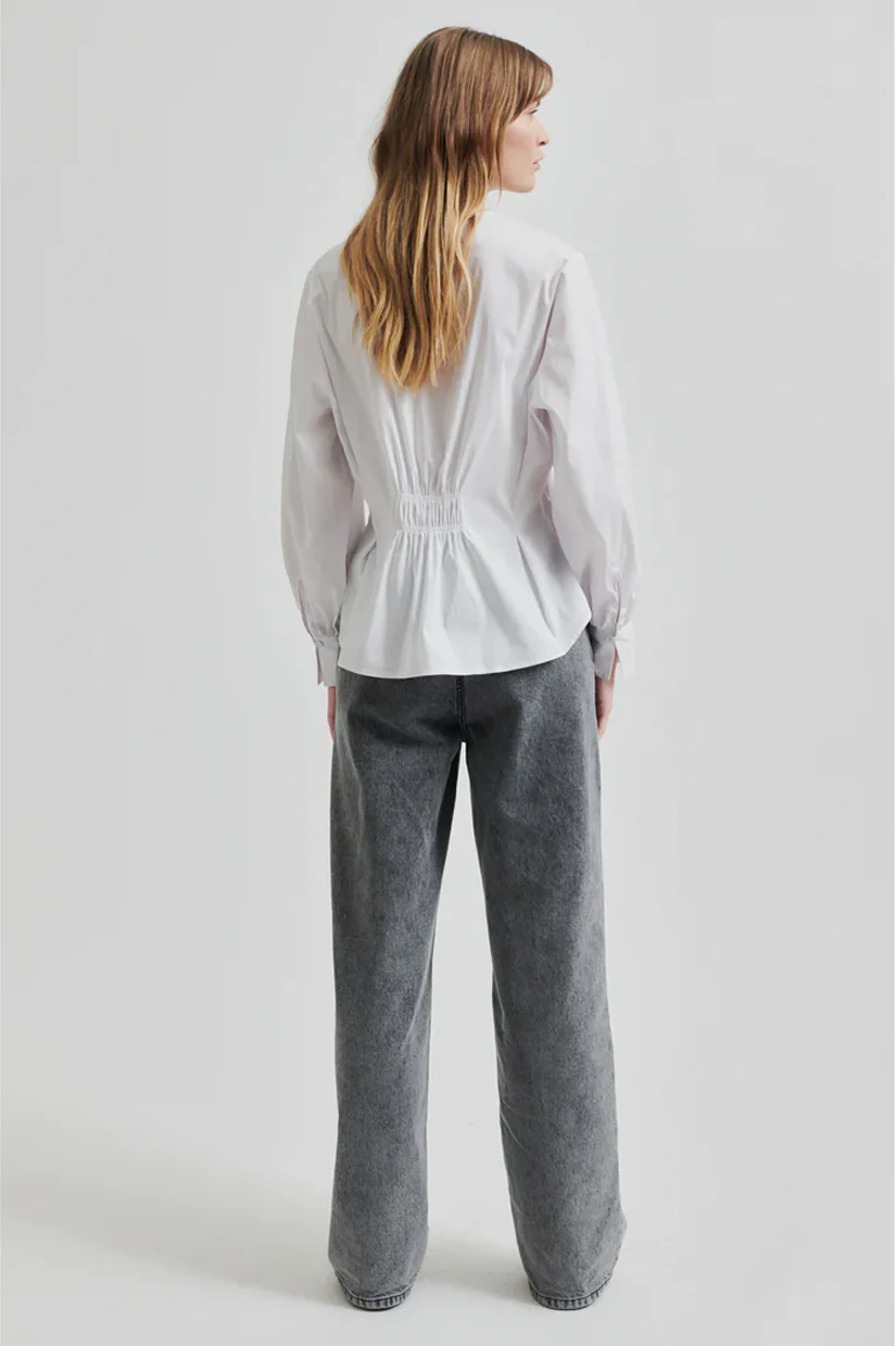Second Female Viktoria Shirt - White - Image 4