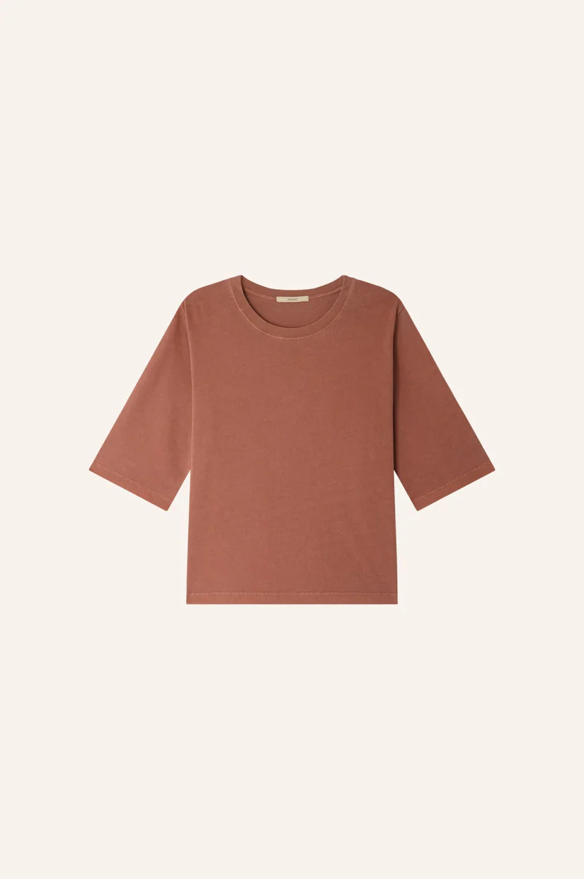 Sessun Sergio T-shirt - Terra - Image 4