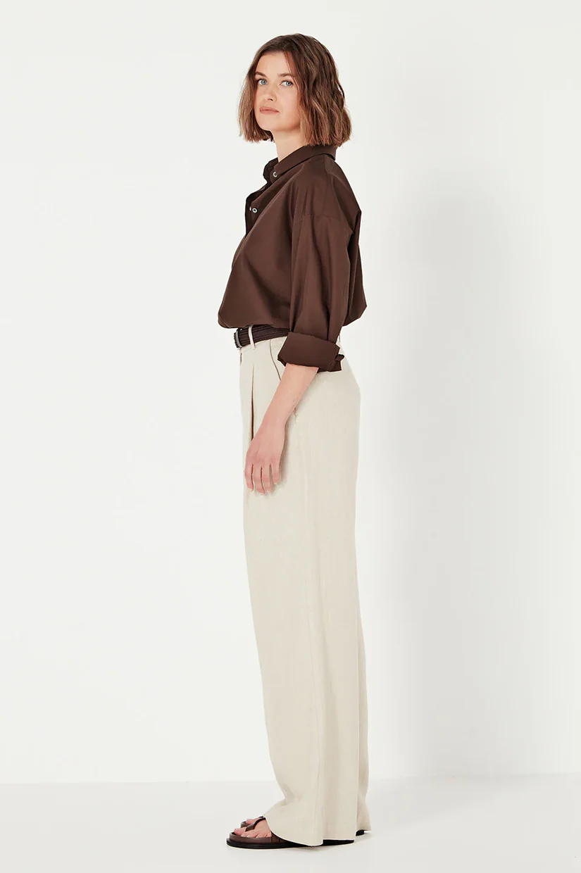 Shjark Baildon Shirt - Cocoa - Image 4