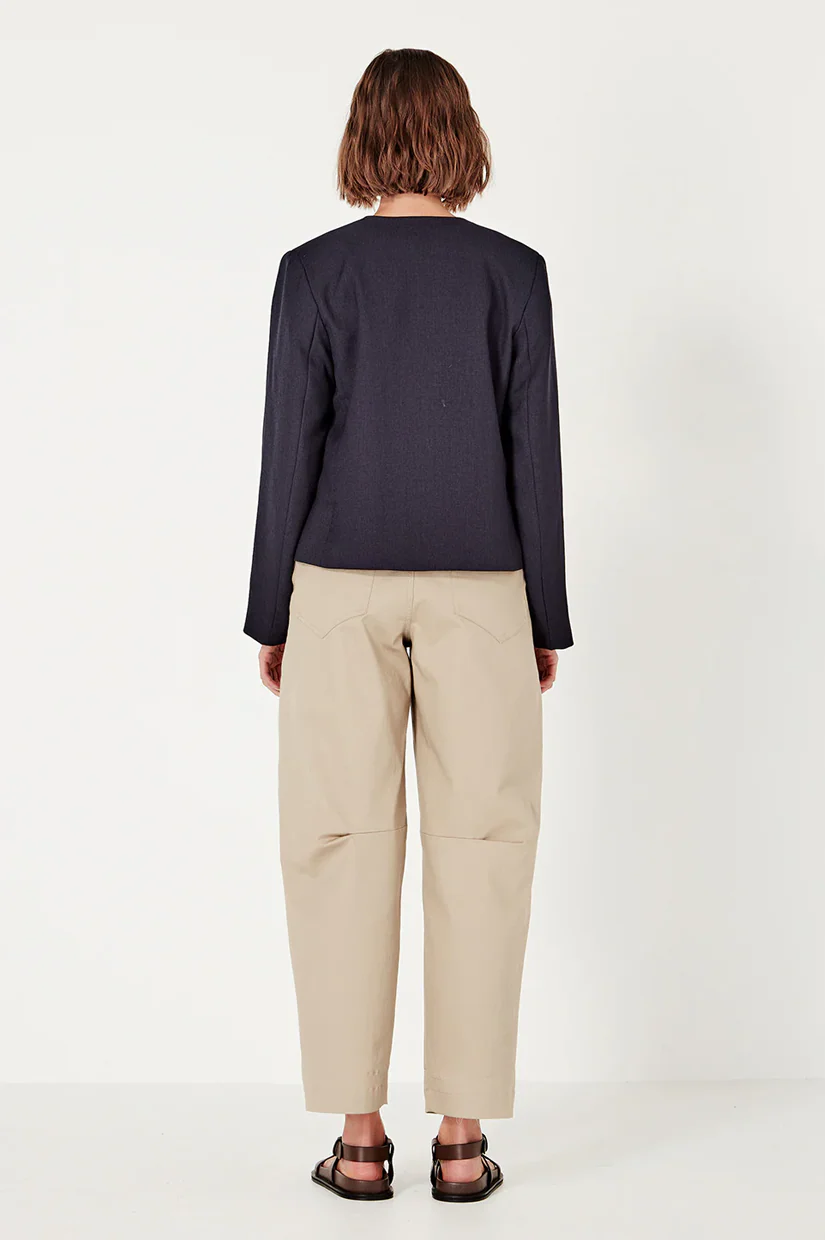 Shjark Gabrielle Jacket - Navy - Image 4