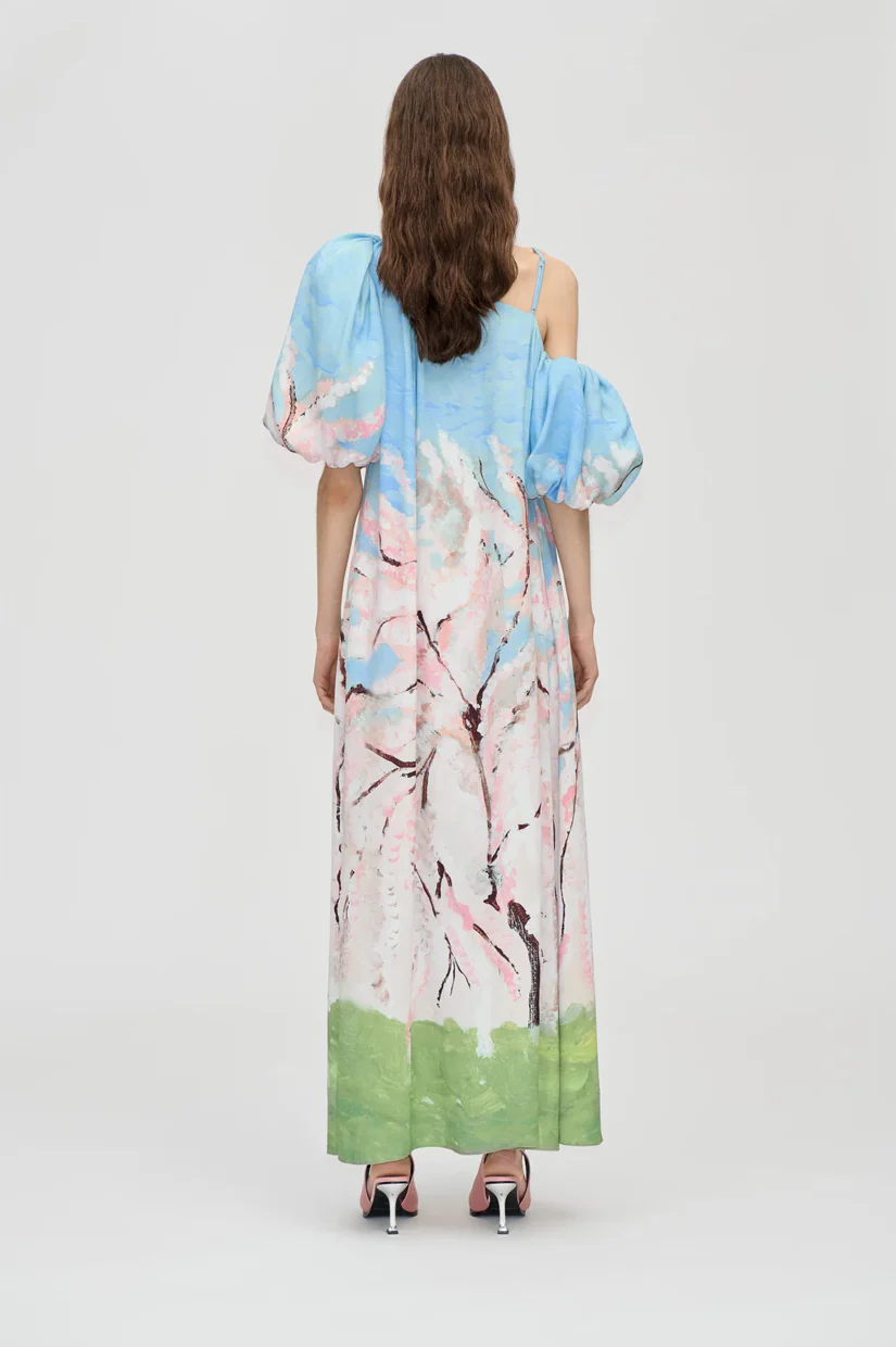 Stine Goya Romantic Long Dress - Cherry Blossom - Image 2