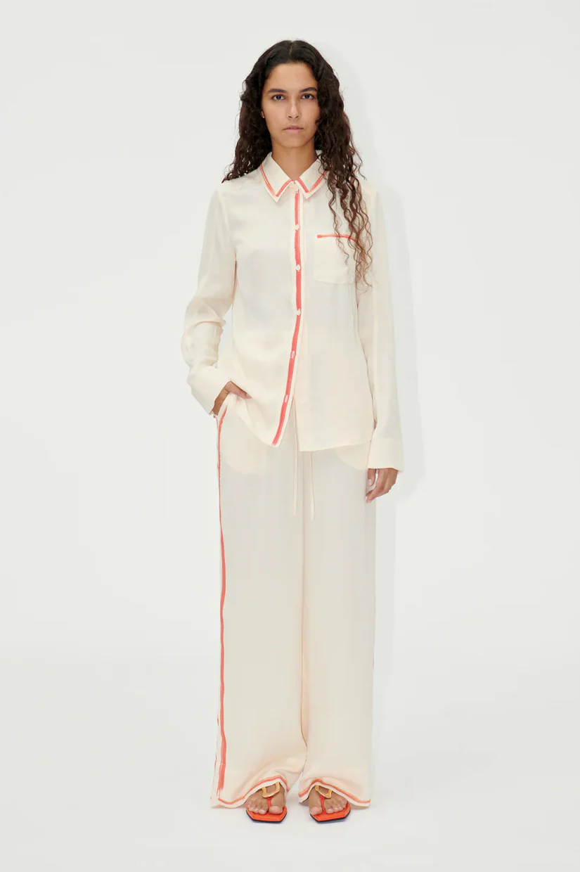 Stine Goya SGEmi Pants - Tangerine Paintbrush