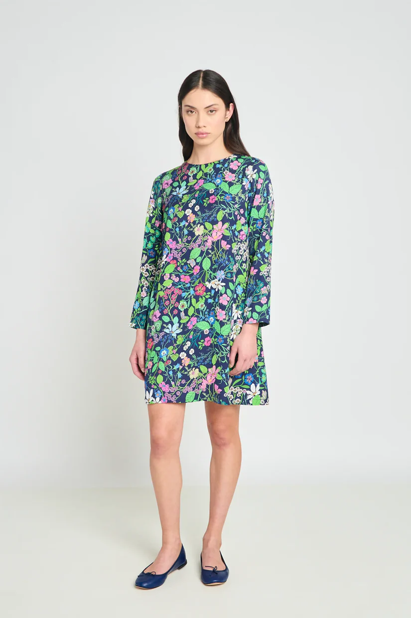 Twenty Seven Names Levity Dress - Navy Floral