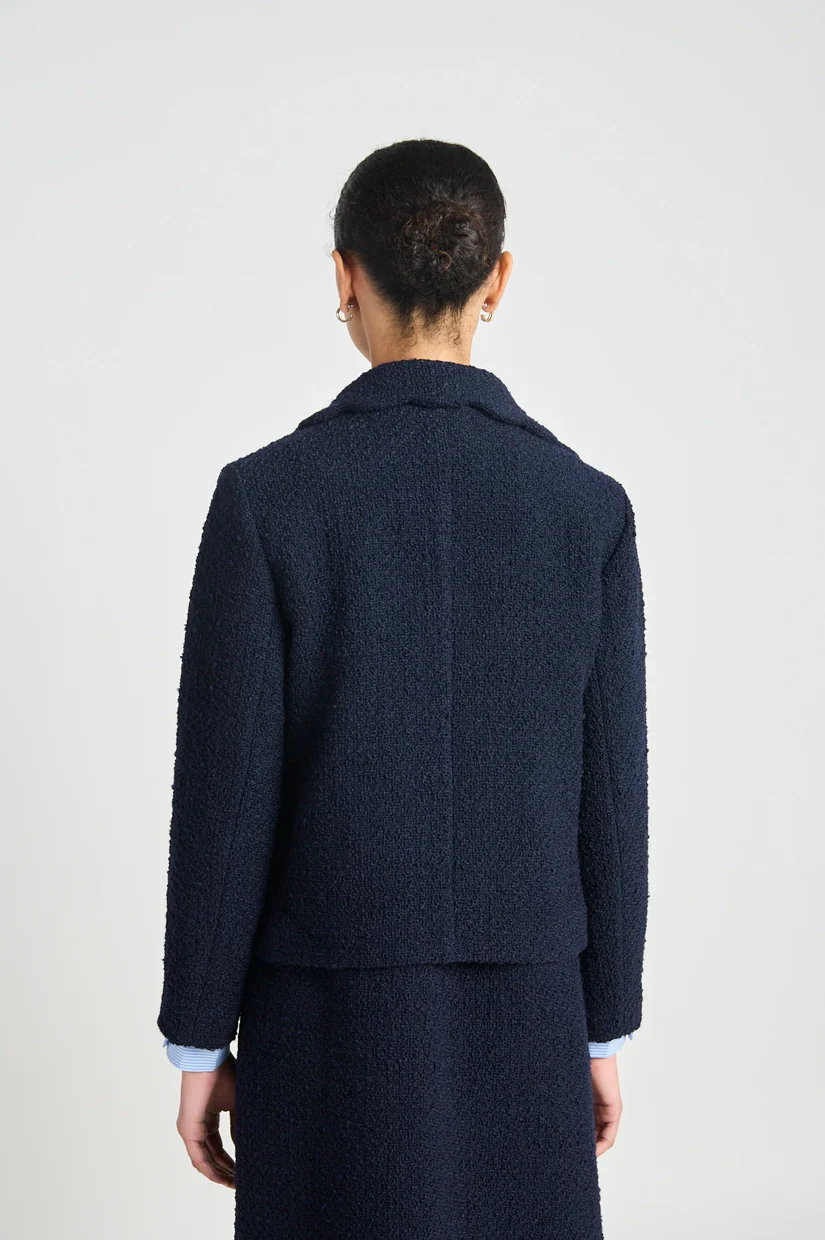 Twenty Seven Names Theory Blazer - Navy - Image 3
