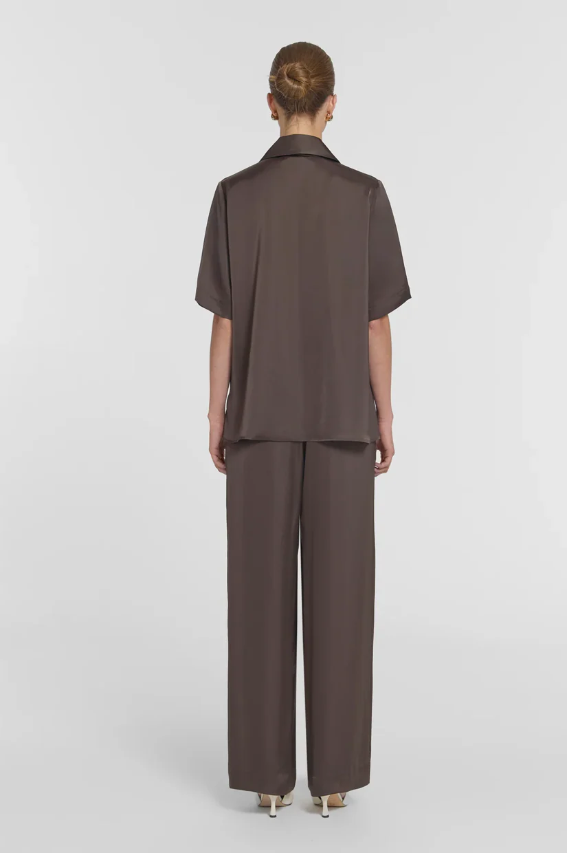Viktoria & Woods Chorus Shirt - Chocolate - Image 3