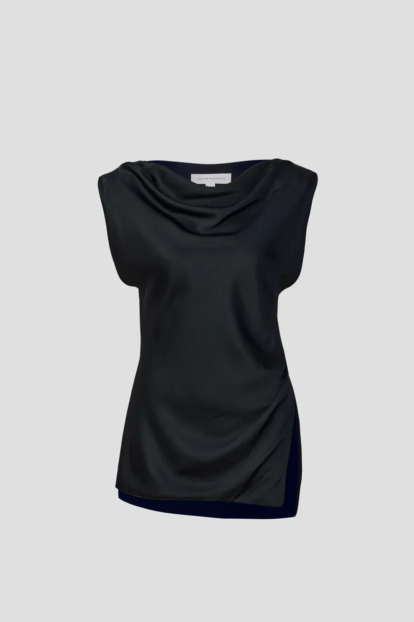 Viktoria & Woods Revere Top - Black - Image 3