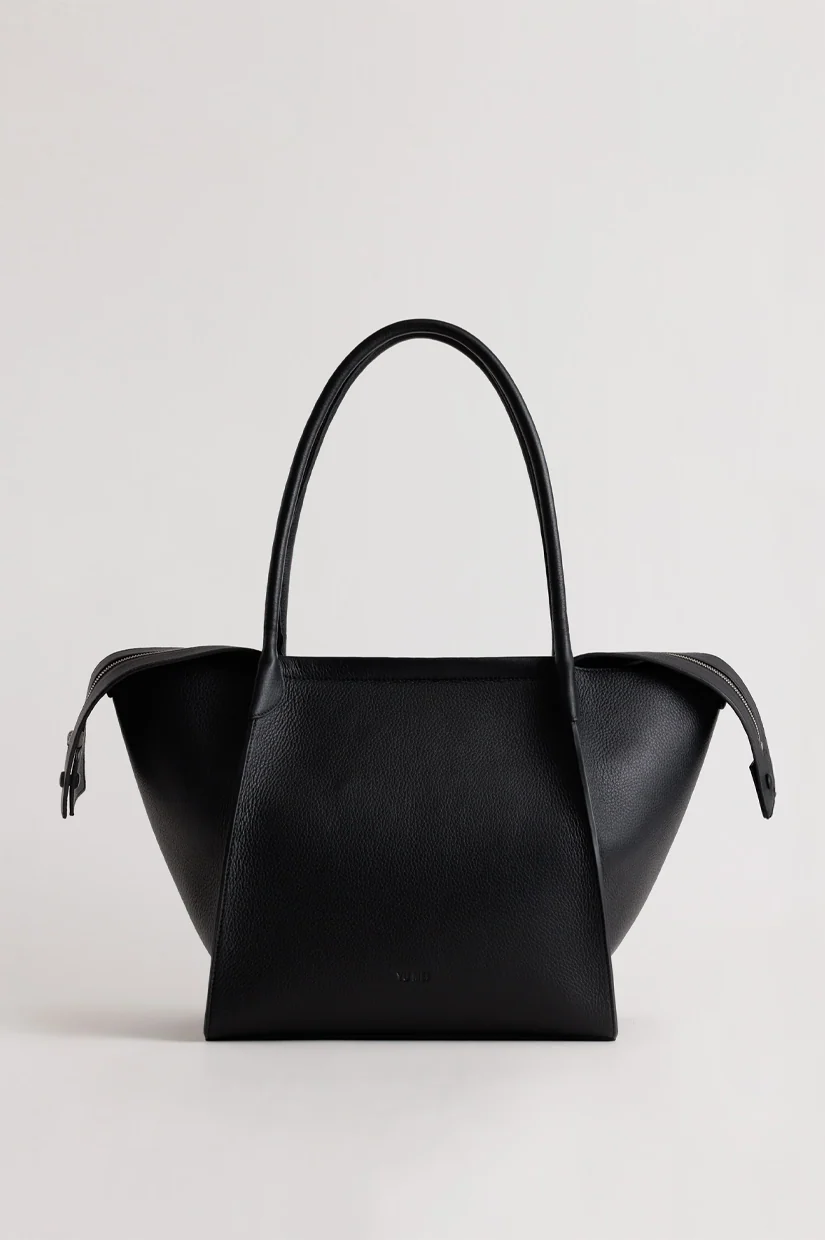 Yu Mei Claudia Tote - Black Deer Nappa