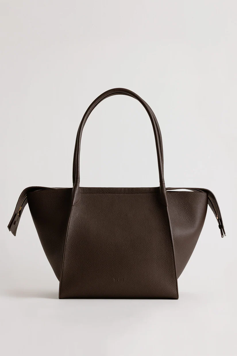 Yu Mei Claudia Tote - Molasses Deer Nappa