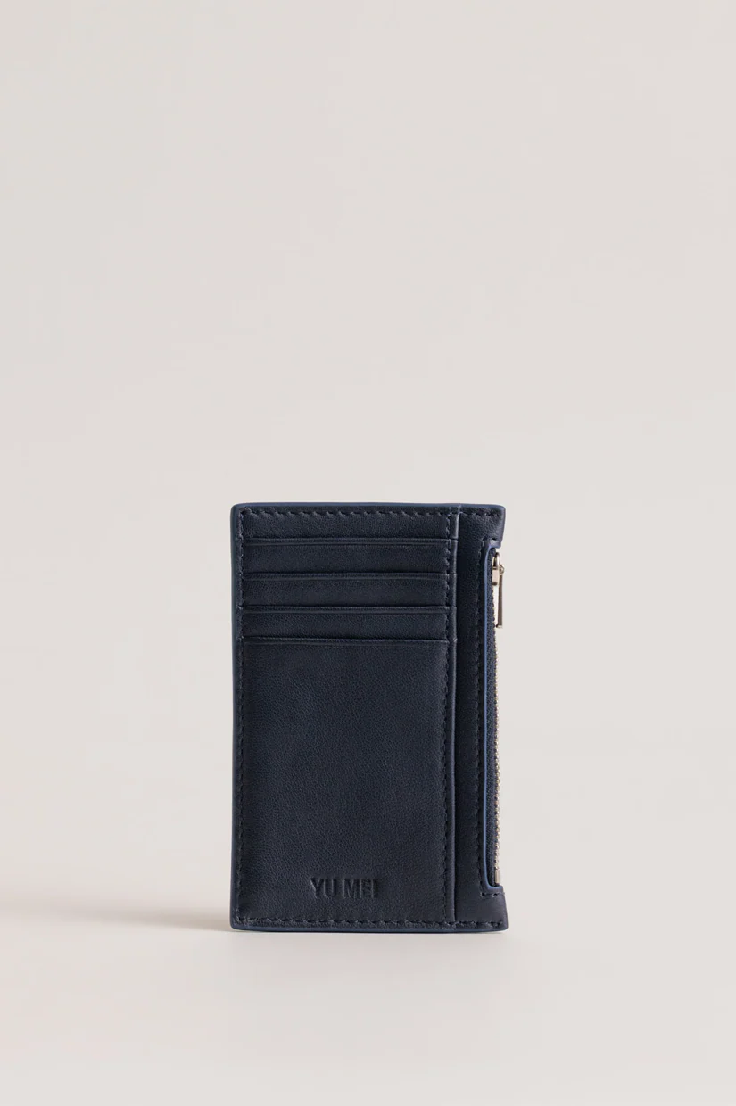 Yu Mei Frank Cardholder - Eclipse Navy Lambskin