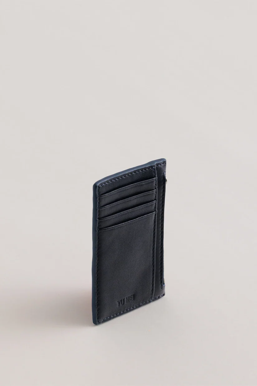 Yu Mei Frank Cardholder - Eclipse Navy Lambskin - Image 4