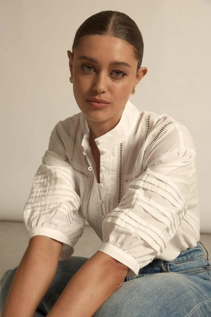 Zoe Kratzmann Daydream Top - Porcelain - Image 2