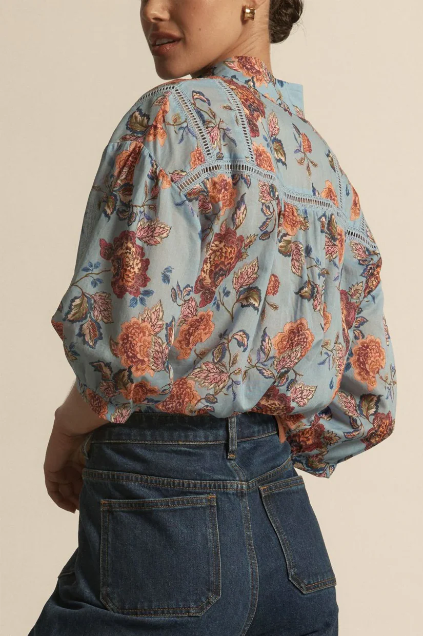 Zoe Kratzmann Daydream Top - Twilight Bloom - Image 3