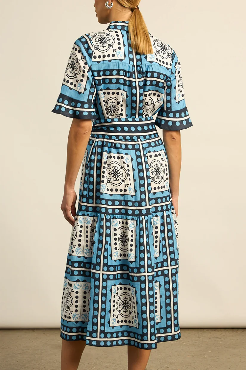 Zoe Kratzmann Oasis Dress - Bay Scarf - Image 3