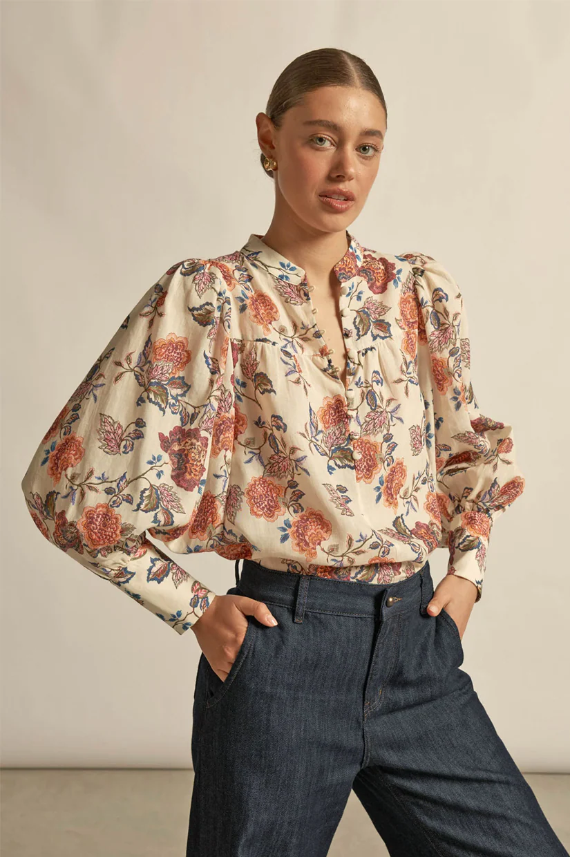 Zoe Kratzmann Vista Top - Heirloom Bloom